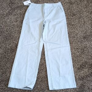 Aritzia TNA  Wide-Leg Sedwick Pants  Light Blue Size 2 NEW